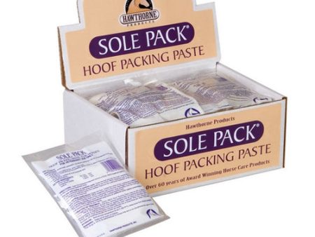 Sole Pack Hoof Packing Paste Paddies for Horses 12 Packets by Hawthorne on Sale