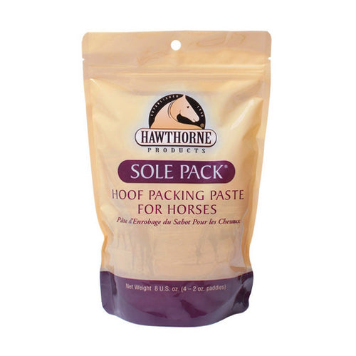 Sole Pack Hoof Packing Paste Paddies for Horses 4 Packets by Hawthorne Sale