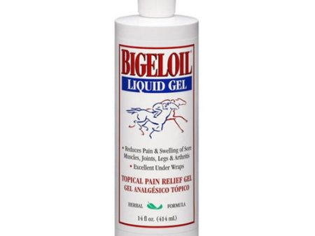 Bigeloil Liquid Gel Horse Liniment 14 Oz by Absorbine For Sale