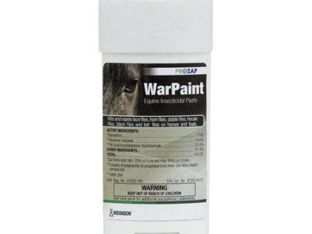 War Paint Insecticidal Paste for Horses 3.4 Oz by Prozap Supply