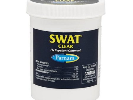 Swat Fly Repellent Ointment for Horses and DogsClear 7 Oz by Farnam For Discount