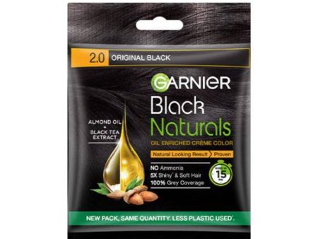 Garnier Shampoo Hair Color Natural Black 20g Fashion