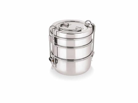 Stainless Steel Carrier Lunch Box 3 Layer Online Sale