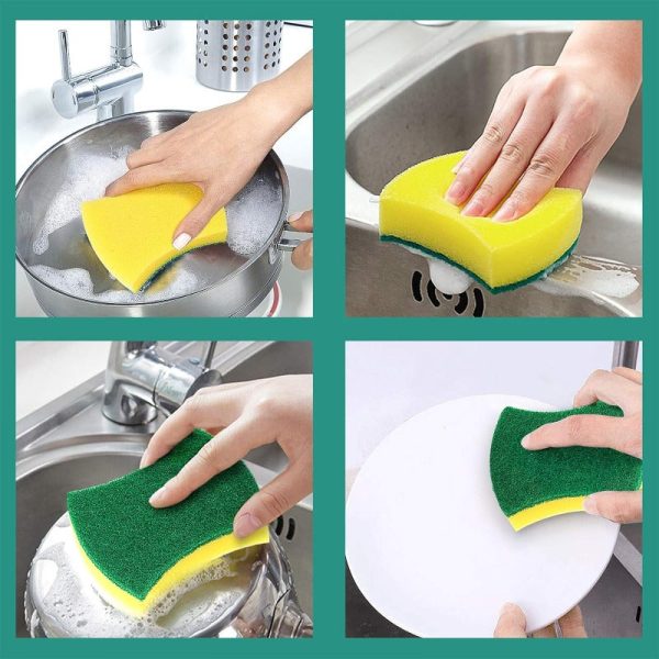 Kitchen Cleaning Sponge 2PCS on Sale