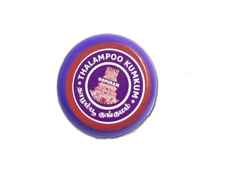 Gopuram Thalampoo Kumkum 25g For Cheap