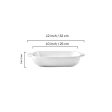 White Ceramic Serving Plate 10  For Discount