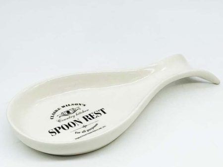 Country Kitchen Ceramic Spoon Rest Supply