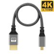 Micro HDMI to HDMI Nylon Braid Cable 1.5m Discount