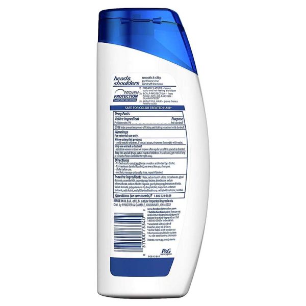 Head & Shoulders Smooth & Silky Shampoo 330ml Supply