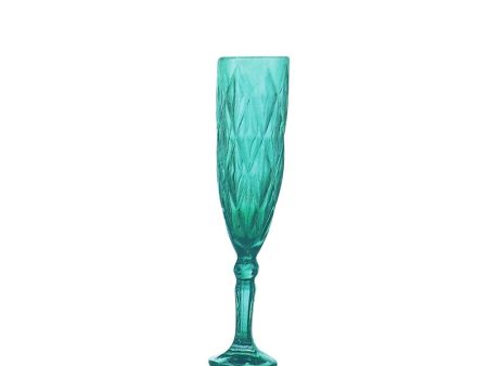 Green Goblet Wine Glass 6 PCS Sale