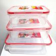 Food Storage Containers 3 PCS Lock Design Online Sale