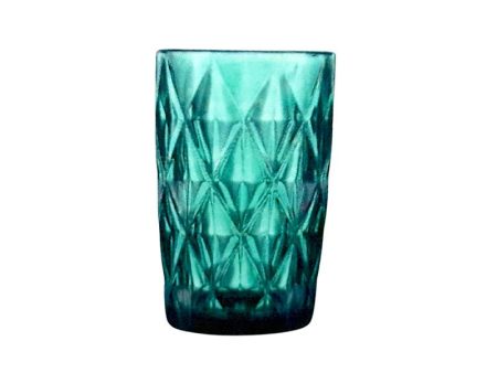 Green Tumbler Glass 6 PCS Discount