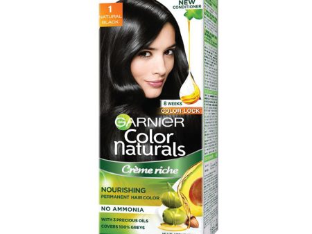 Garnier Hair Color Natural Black 70ml Discount