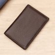 Men s Leather Card Bifold Wallet on Sale