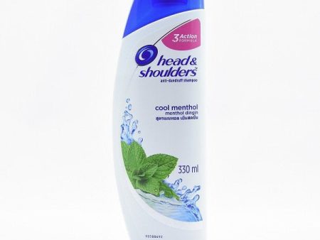 Head & Shoulder Shampoo Cool Menthol 330ml on Sale