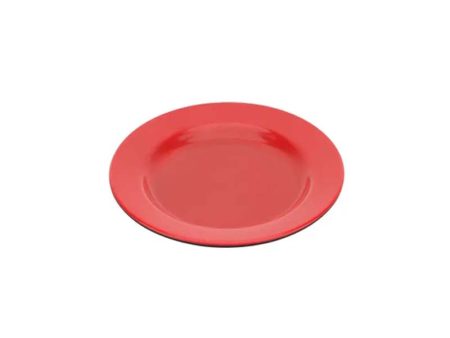 Melamine Serving Plate Red 22 cm Supply