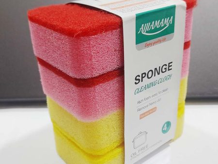 Cleaning Sponge 4PCS on Sale