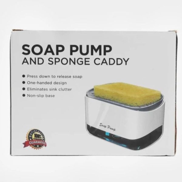 Soap Pump and Sponge Caddy Online