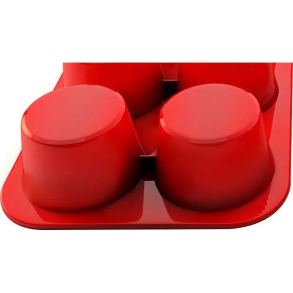 Silicone Cupcake Mould 6 Cups Cheap