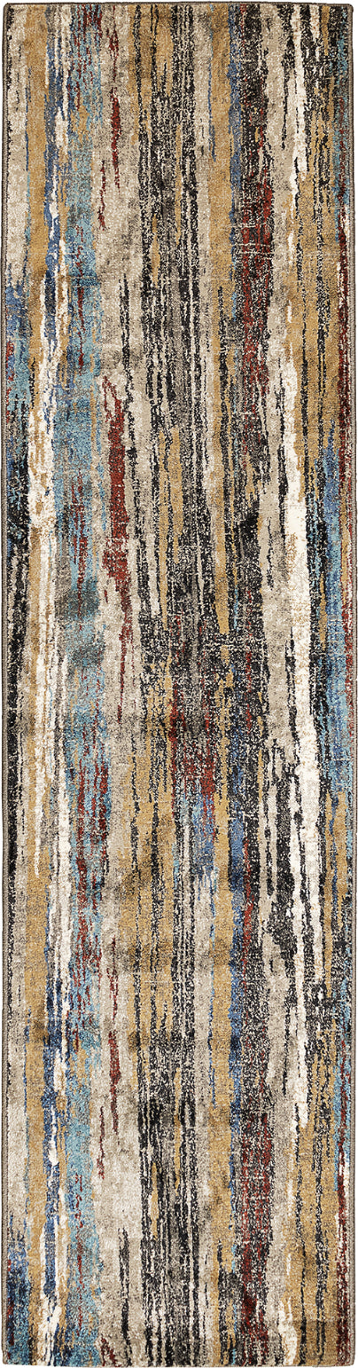 Trans Ocean Ashford 8136 44 Brushstrokes Multi Area Rug by Liora Manne Online Sale