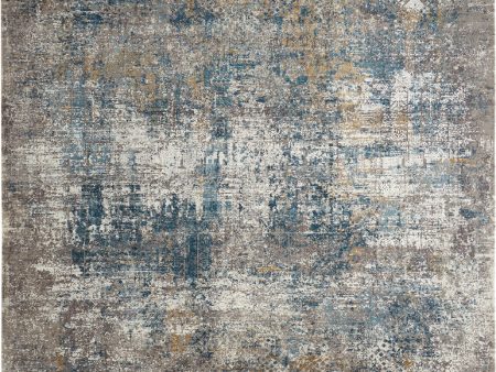 Ancient Boundaries Kerri KER-03 Grey Tones Azure Area Rug Online Sale