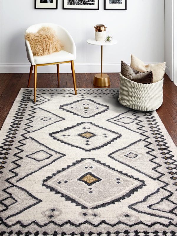 Bashian Aztec A162-BHA303 Cream Area Rug on Sale