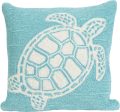 Trans Ocean Frontporch Turtle Blue by Liora Manne Fashion