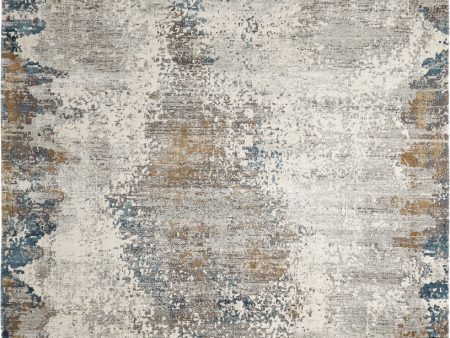 Ancient Boundaries Kerri KER-07 Pearl Grey Multi Area Rug Cheap