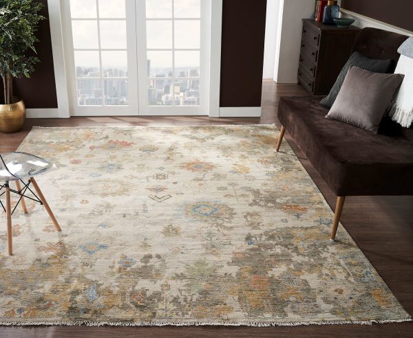 Ancient Boundaries Ancyra ANC-02 Parchment Area Rug Hot on Sale