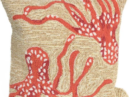 Trans Ocean Frontporch Octopus Orange by Liora Manne Online Sale