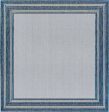 Trans Ocean Carmel 8425 33 Multi Border Navy Area Rug by Liora Manne For Discount