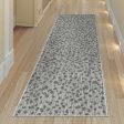 Trans Ocean Carmel 8432 48 Leopard Grey Area Rug by Liora Manne Hot on Sale