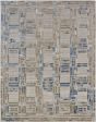 Ancient Boundaries Tunis TUN-08 Natural   Indigo Area Rug For Discount