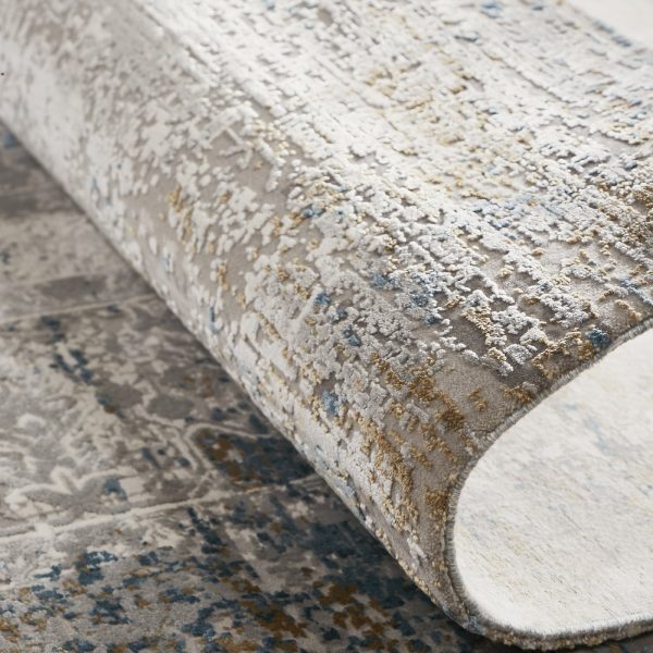 Ancient Boundaries Kerri KER-07 Pearl Grey Multi Area Rug Cheap