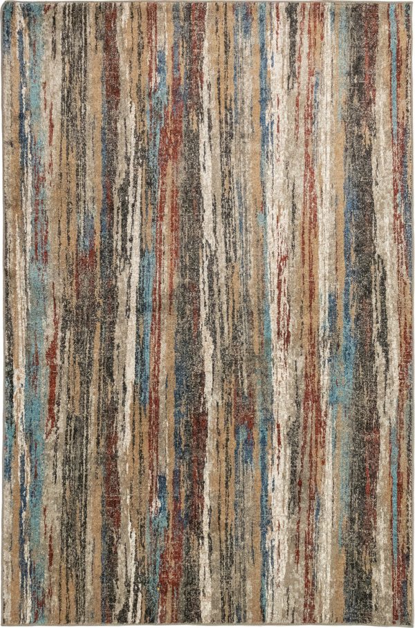 Trans Ocean Ashford 8136 44 Brushstrokes Multi Area Rug by Liora Manne Online Sale