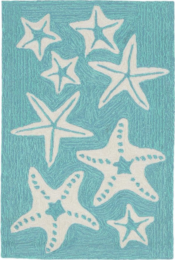 Trans Ocean Frontporch Starfish Blue by Liora Manne Sale