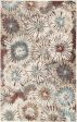 Trans Ocean Ashford 8135 44 Fall Flowers Multi Area Rug by Liora Manne Discount