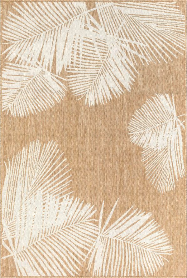 Trans Ocean Carmel 8439 12 Palm Beige Area Rug by Liora Manne on Sale