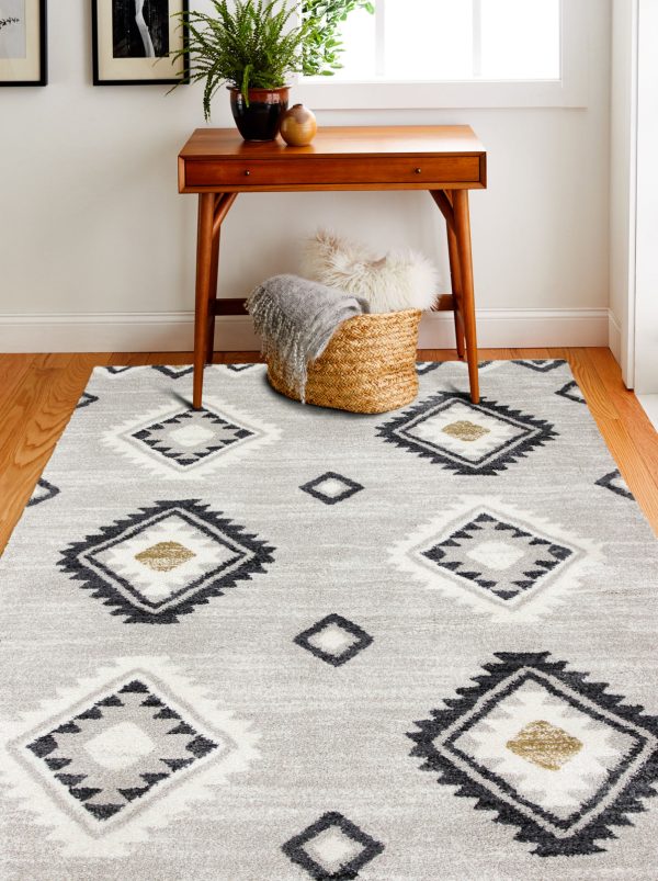 Bashian Aztec A162-BHA301 Beige Area Rug For Cheap