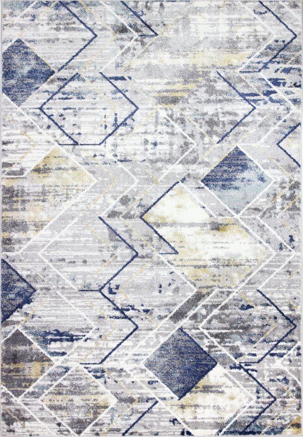 Bashian Barcelona B127-BH123 Grey Blue Area Rug Sale