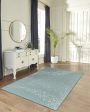 Trans Ocean Carmel 8449 04 School Of Fish Blue Area Rug by Liora Manne Cheap