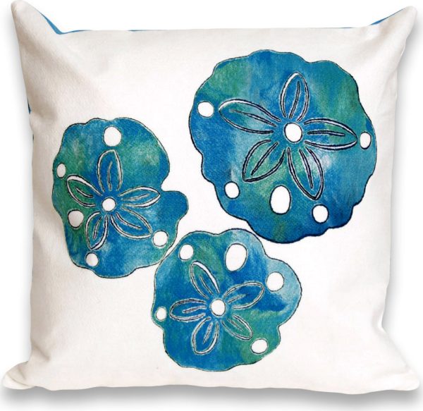 Trans Ocean Visions I Sand Dollar Blue by Liora Manne Sale