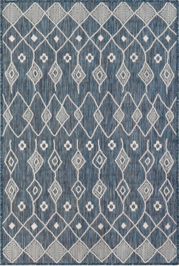 Trans Ocean Carmel 8447 33 Marrakech Navy Area Rug by Liora Manne Online