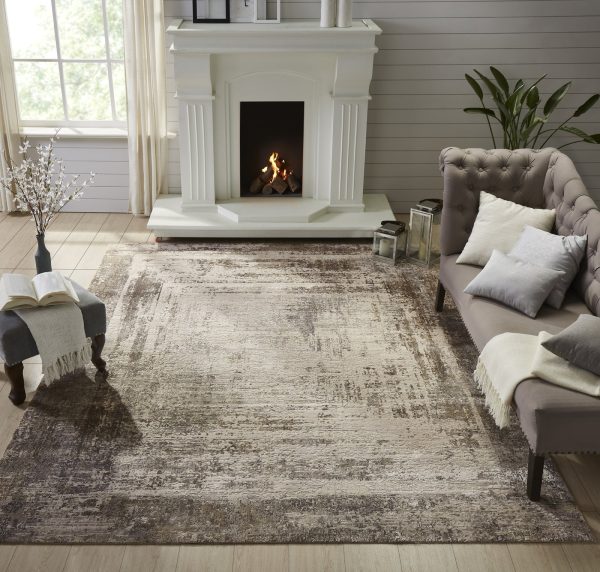 Ancient Boundaries Kerri KER-08 Earth Tones Area Rug Online now