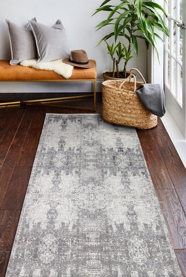 Bashian Allure A161-ALR107 Grey Area Rug For Discount