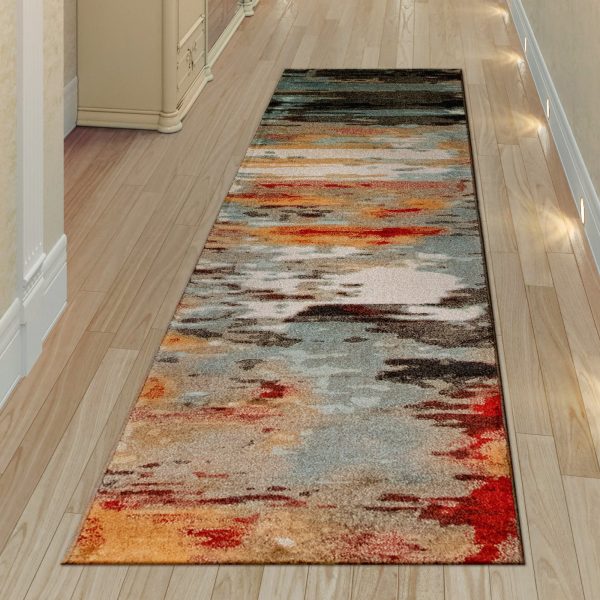 Trans Ocean Ashford 8134 44 Abstract Multi Area Rug by Liora Manne For Cheap