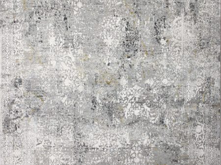 Bashian Allure A161-ALR109 Grey Area Rug For Sale