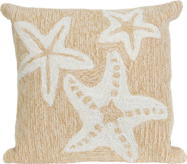 Trans Ocean Frontporch Starfish Ivory Cream by Liora Manne on Sale