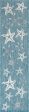 Trans Ocean Carmel 8415 04 Starfish Blue Area Rug by Liora Manne Online Sale