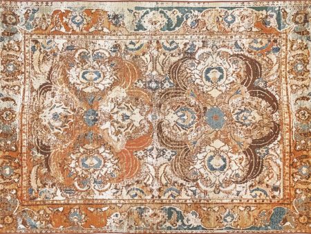 Trans Ocean Marina Kashan Amber Area Rug by Liora Manne Online